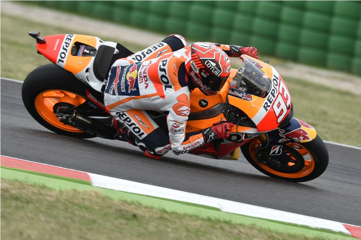 Diwarnai Dua Kali Ganti Motor, Marquez Juara di San Marino