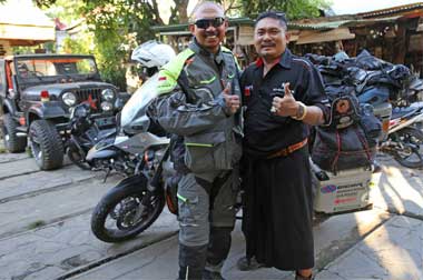 Ride for Peace Kang JJ, Masuki Bali Sebagai Rangkaian <i>Touring</i> 