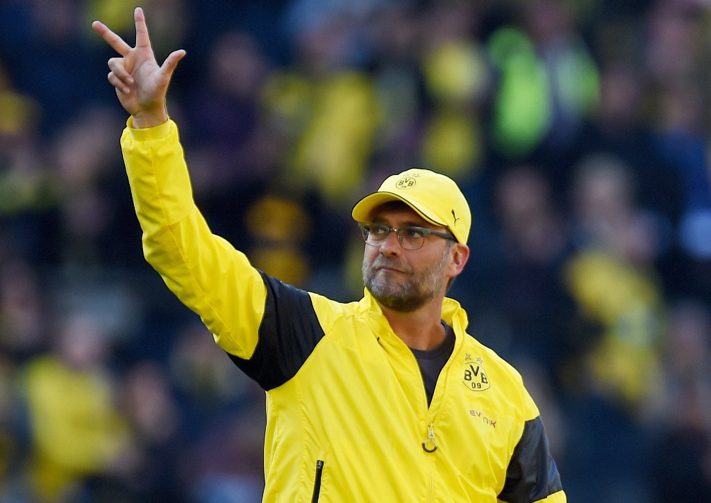 Mantan pelatih Borussia Dortmund, Jurgen Klopp. (AFP PHOTO / PATRIK STOLLARZ)