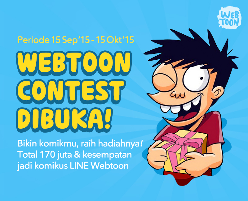 LINE Tantang Komikus Ikut Lomba Webtoon Contest