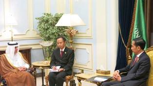 Presiden Jokowi Minta Raja Arab Saudi Perhatikan Korban Crane Tumbang asal Indonesia