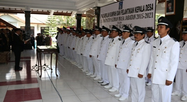 Pesan Plt Bupati Sleman pada Kades Terpilih