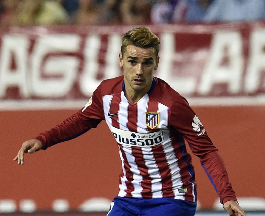penyerang Atletico Madrid Antoine Griezmann. (AFP PHOTO/ GERARD JULIEN)