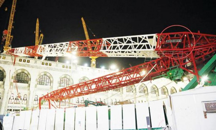 Arab Saudi Bantah Ada Tindakan Kriminal Terkait Jatuhnya Crane  