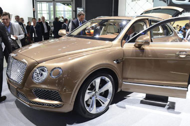 Bentley Bentayga Ludes Terjual di Frankfurt Motor Show  