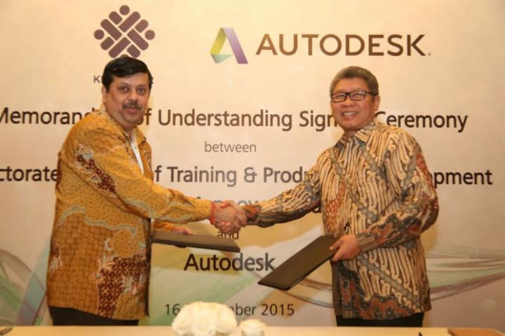 Kemenaker Gandeng Autodesk Siapkan Pelatihan Design Grafis 3D 