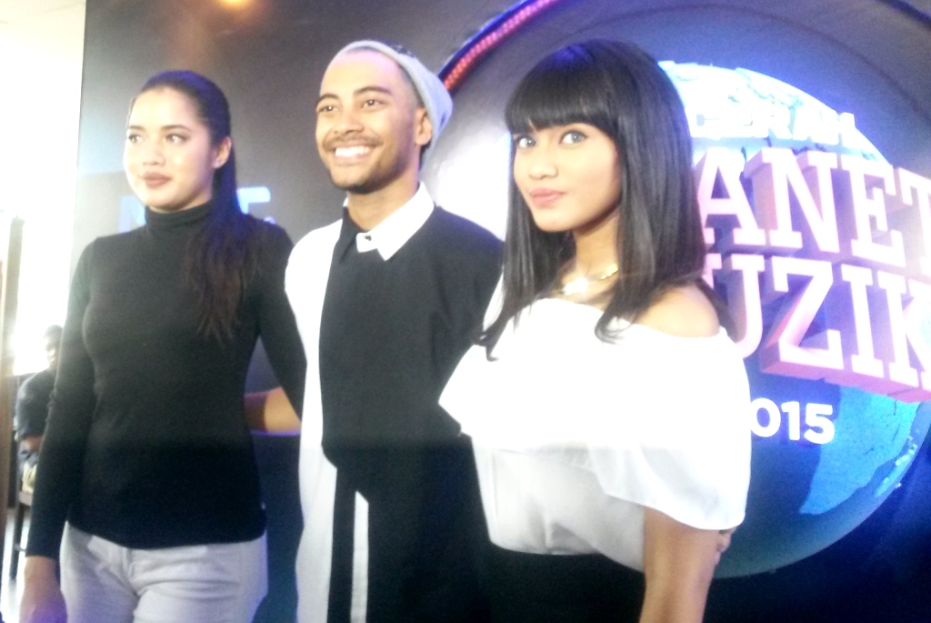 Grup GAC alias Gamaliel Audrey Cantika (Foto:Metrotvnews.com/Nia Deviyana)