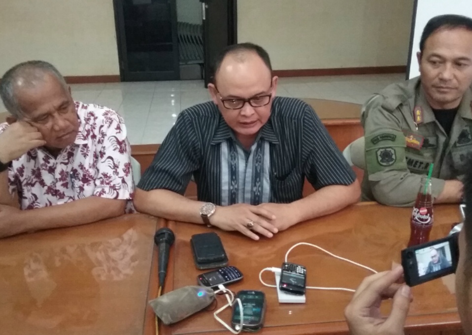 Kepala Satuan Polisi Pamong Praja (Satpol PP) Kota Bandung, Eddy Marwoto. (Metrotvnews.com/Roni Kurniawan)