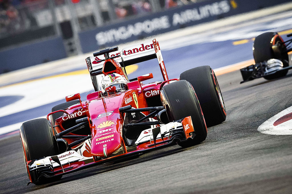 Vettel Tercepat di Latihan Bebas Ketiga GP Singapura