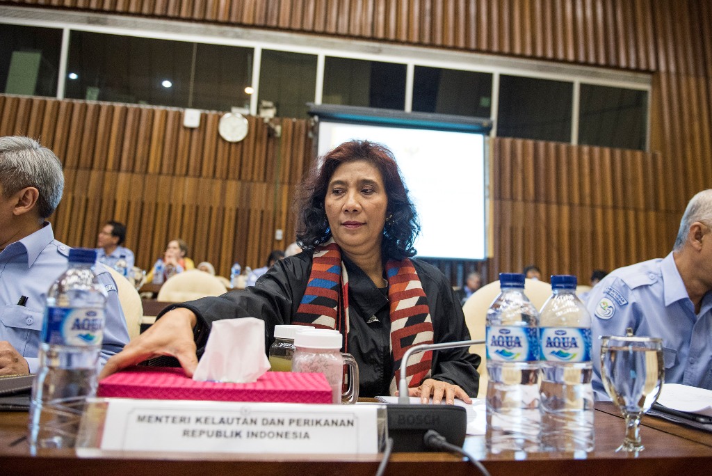 Menteri KKP Susi Pudjiastuti (ANTARA FOTO/M Agung Rajasa)