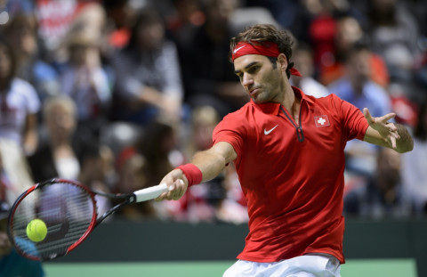 Roger Federer Bawa Swiss Menang atas Belanda