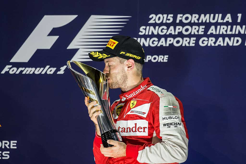 Vettel Juara GP Singapura