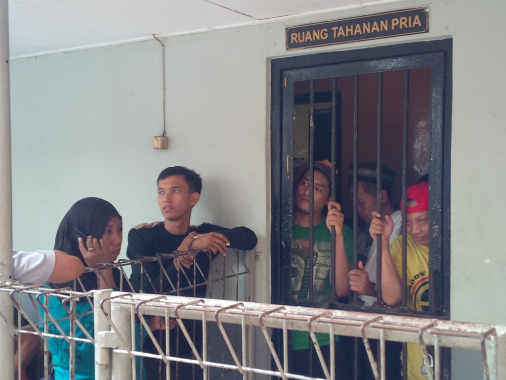 Ruang Tahanan Pengadilan Negeri Jakarta Selatan. Foto: MTVN.com/Deny Irwanto.