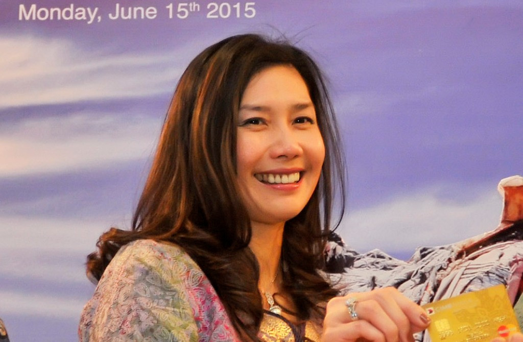 Country Manager MasterCard Indonesia Irni Palar (ANTARA FOTO/Yudhi Mahatma)