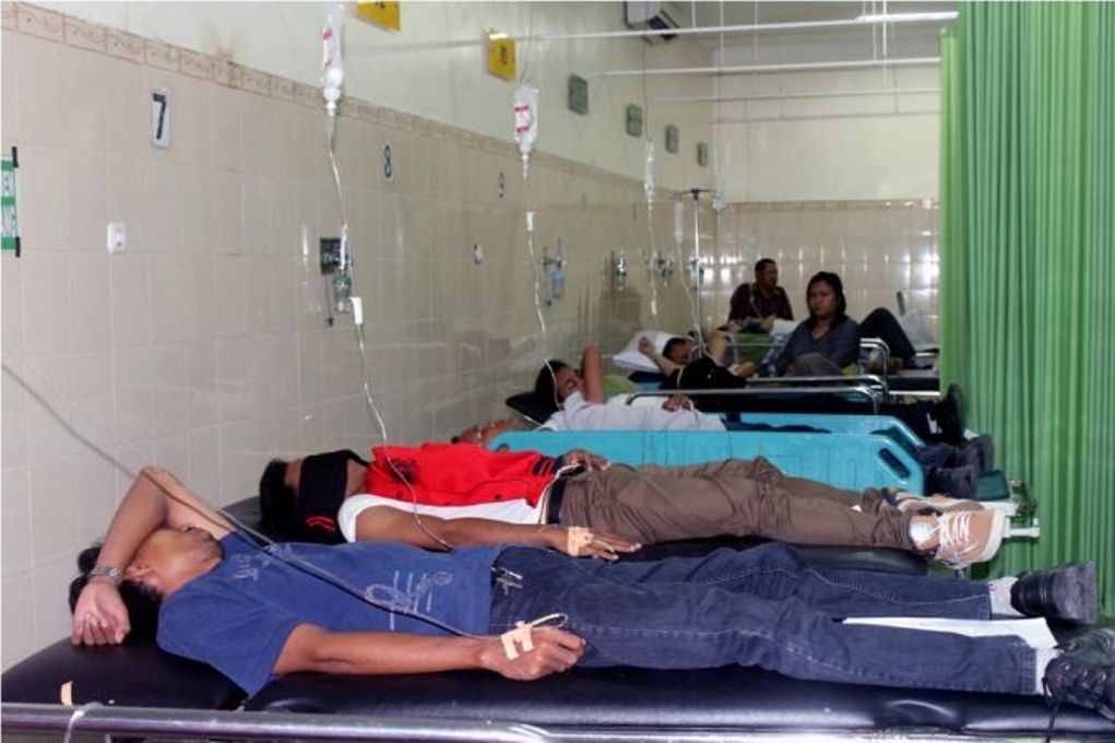 Ilustrasi keracunan makanan. (MI/Abdul Syukur)