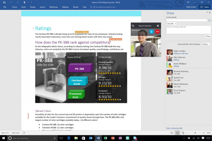 Microsoft Office 2016 Resmi Tersedia 