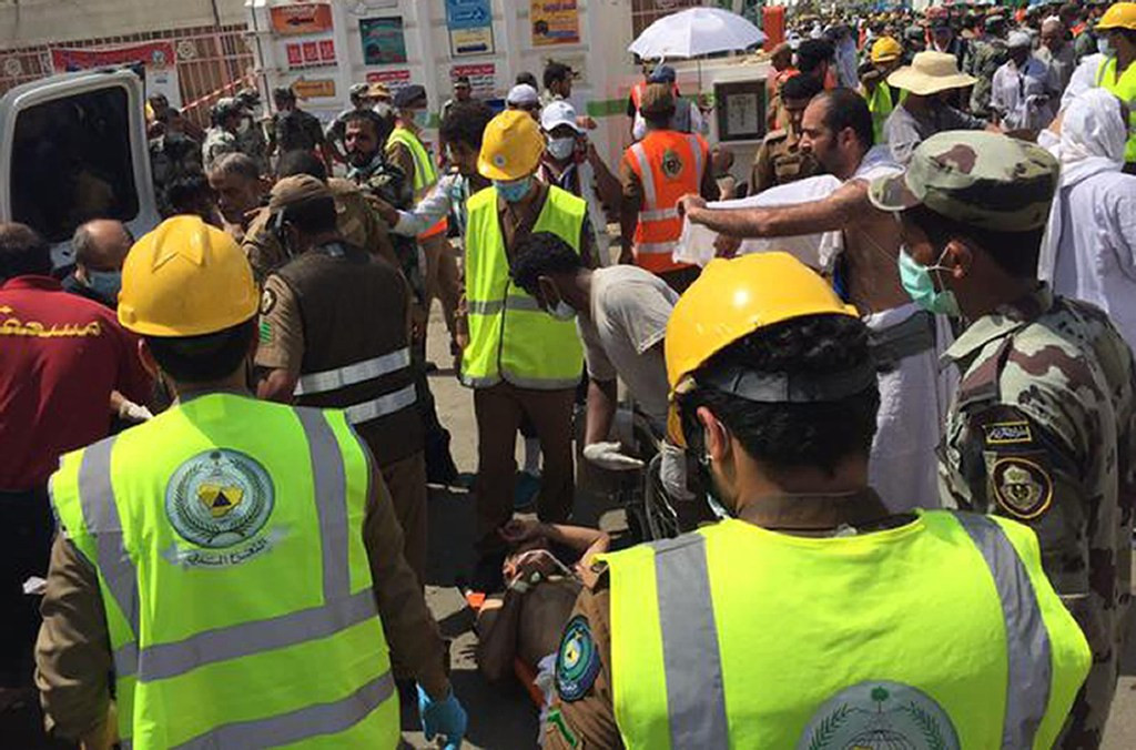 kondisi Mina, Arab Saudi Foto: AFP