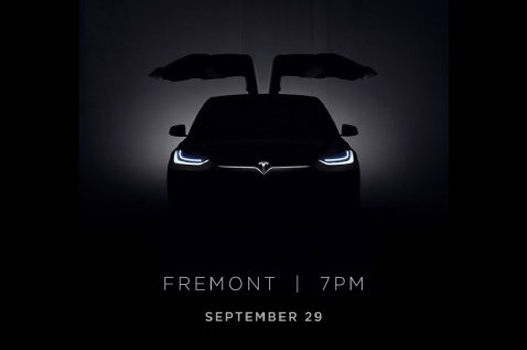 Tesla Model X akan diluncurkan pada 29 September 2015. Autoguide