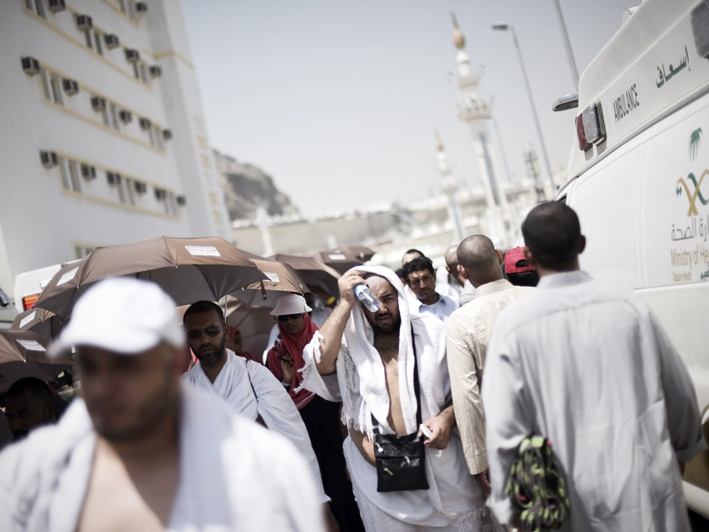 Kondisi di Mina. AFP