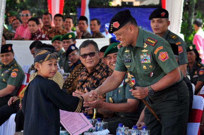 Panglima TNI: Mau Sehat, Mari Kita Lari