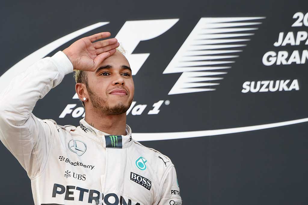 Hamilton Kuasai Sirkuit Suzuka