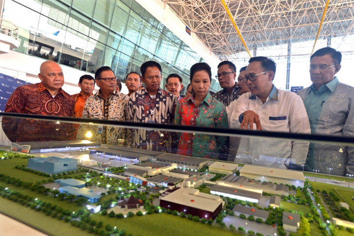 BNI-Wika Bangun Hangar 4 Milik Garuda