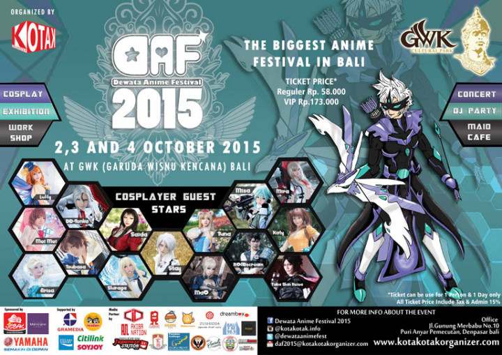 Cosplayer: Penyelenggara Dewata Anime Festival Sudah Mencurigakan Sejak Awal 