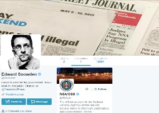 Muncul di Twitter, Ini Akun Pertama yang Diikuti Snowden