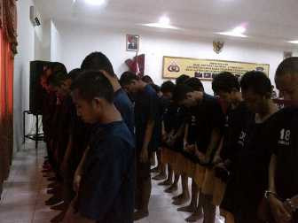 Belasan Pelaku Begal di Banten Dibekuk