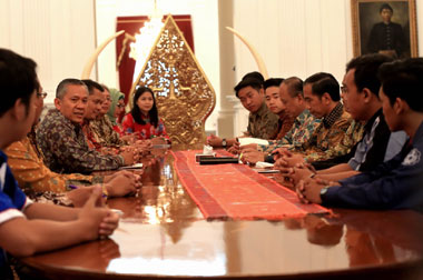 Pemenang Shell Eco-marathon Asia Bertemu Presiden di Istana 