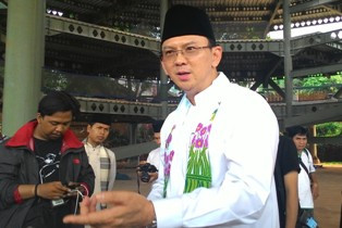 Didoakan Taufik Jadi Tersangka, Ahok Berserah pada Tuhan