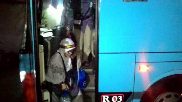 13 Bus Jemaah Haji Tiba di Kota Bandung