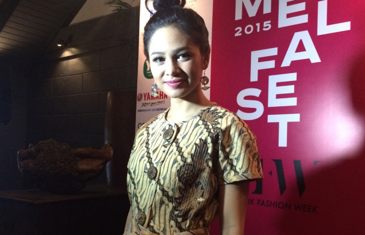 Kebanggaan Andien Memakai Produk Lokal