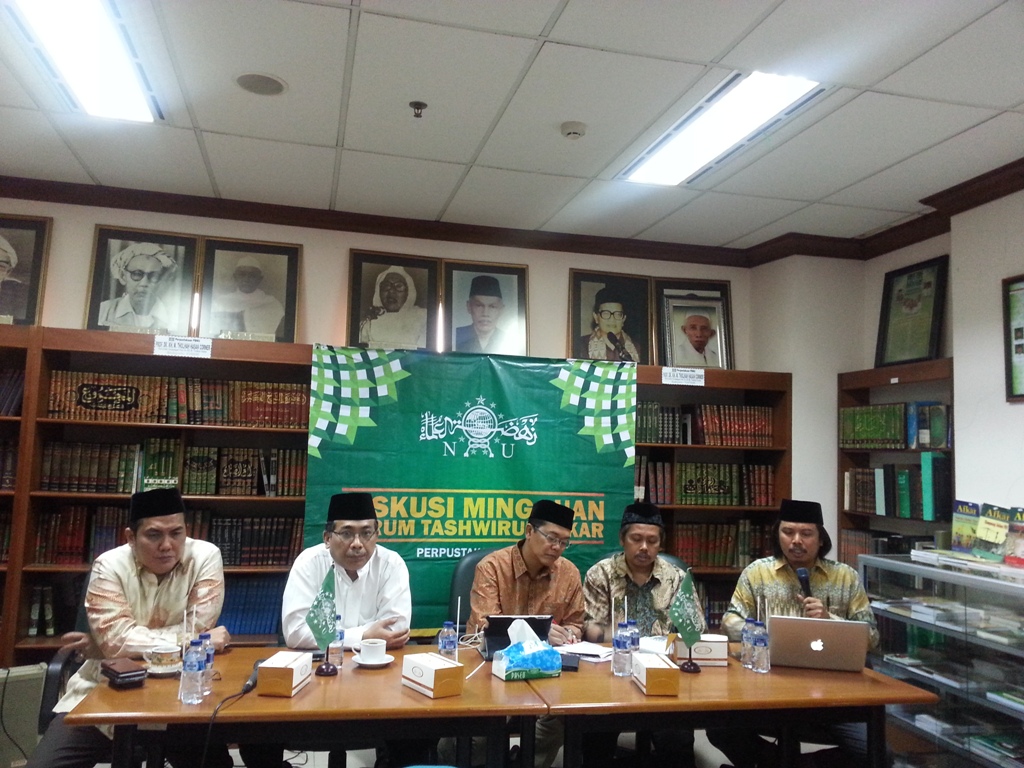 Diskusi PBNU tentang penyelenggaraan ibadah haji di Kantor PBNU, Jalan Kramat Raya, Jakarta Pusat, Jumat (2/10/2015). Foto: Intan Fauzi/MTVN