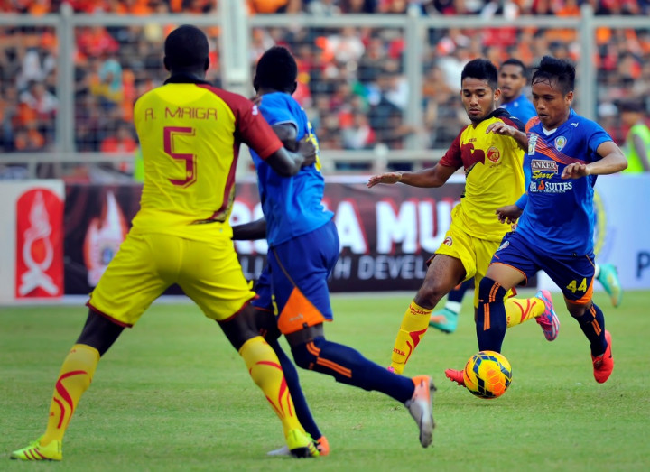 Susunan Pemain Arema vs Sriwijaya