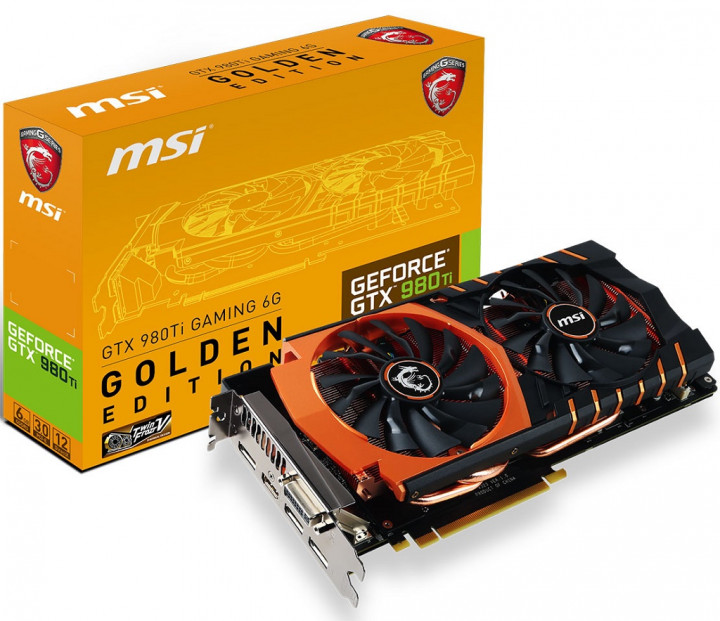 MSI Umumkan NVIDIA GTX 980 Ti Gaming Golden Edition