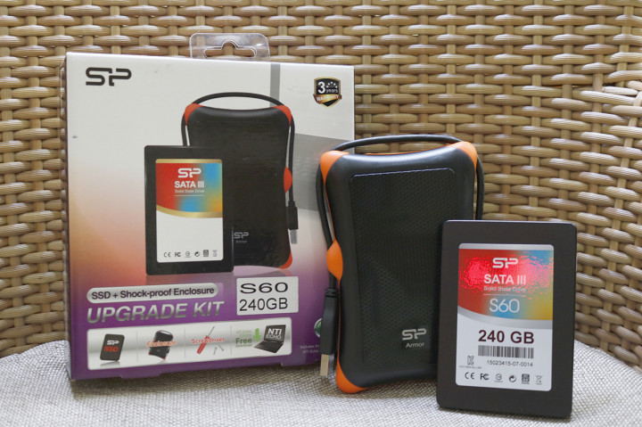 Silicon Power Slim S60, SSD dengan Tambahan Casing Eksternal 