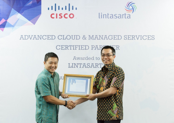Lintasarta Dapatkan Sertifikat CMSP dari Cisco 