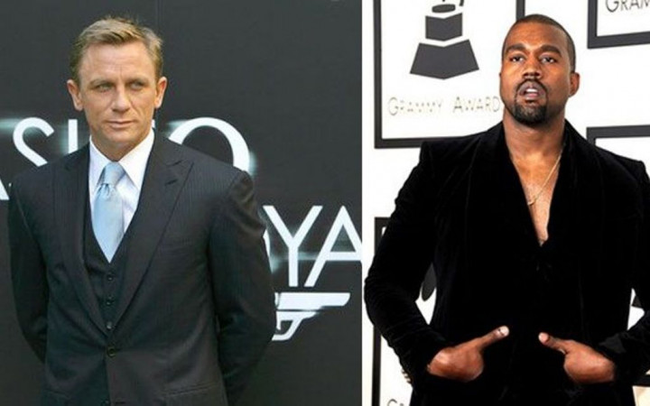 Daniel Craig Dukung Kanye West Perankan James Bond