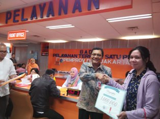 Belum Setahun, BPTSP Jakarta Sudah Layani 3 Juta Perizinan