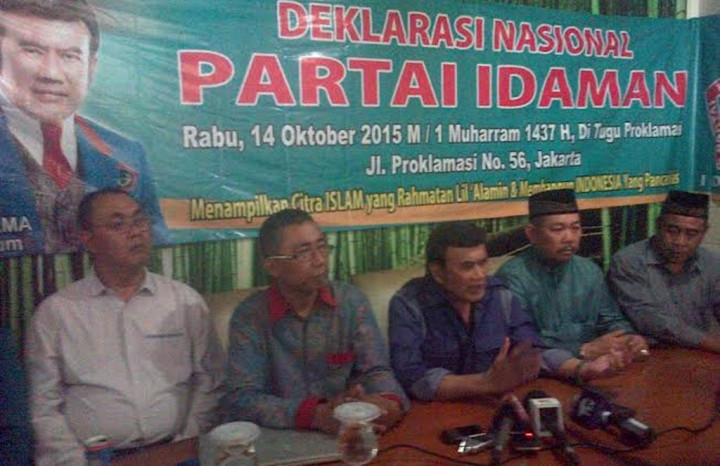 Lusa, Rhoma Deklarasi Nasional Partai Idaman