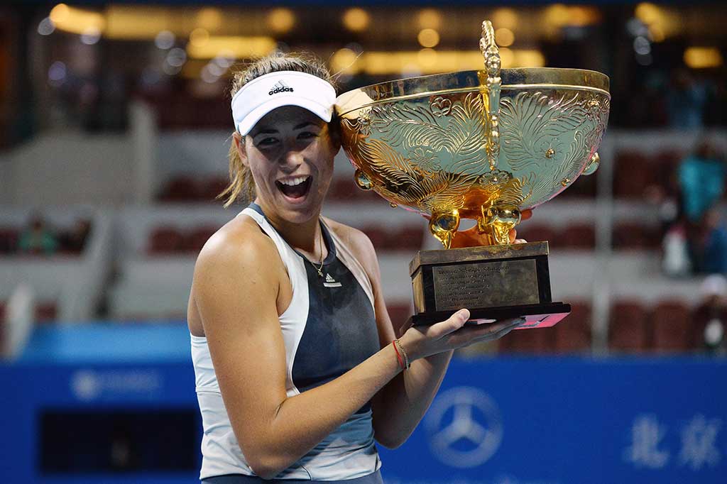 Muguruza Tundukkan Bacsinszky di Final Tiongkok Terbuka