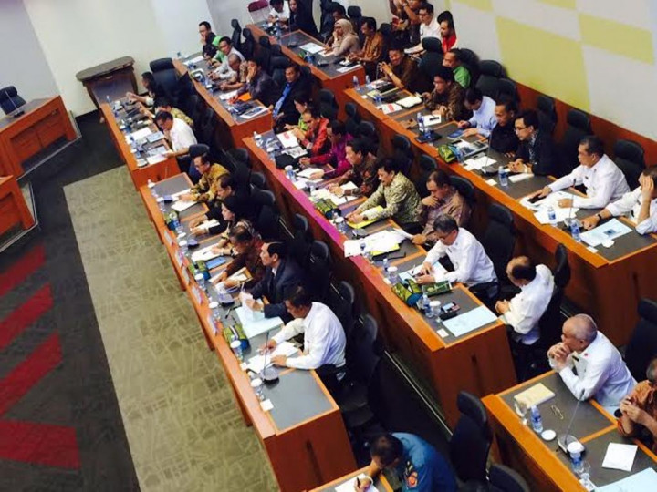 4 Menko Datangi Banggar DPR Bahas Anggaran