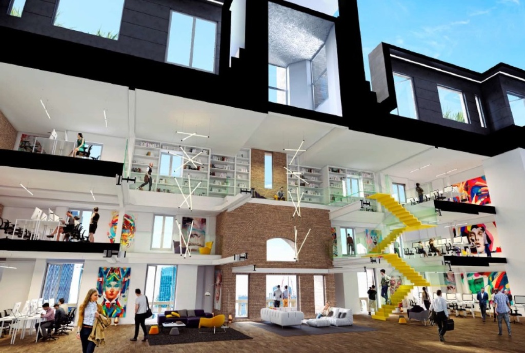 Bangunan komersial ikonik di pusat kota kota London, Inggris, yakni Alphabeta Building (AB). (FOTO: dokumentasi Sinar Mas Land)