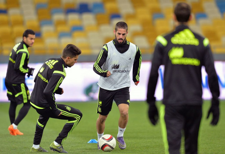 Susunan Pemain Ukraina vs Spanyol