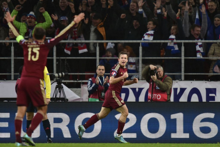 Bungkam Montenegro, Rusia Lolos ke Piala Eropa 2016 