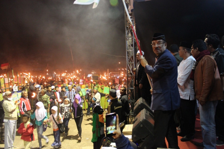 Ribuan Warga Sumedang Doakan Persib Menang di Final Piala Presiden
