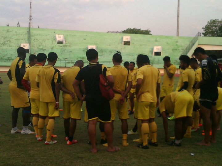 Jelang Laga Final, Sriwijaya FC Gelar Latihan di Stadion Manahan