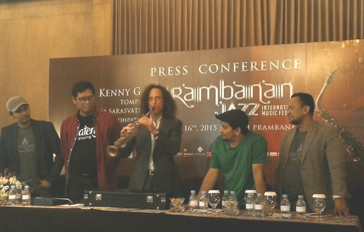 Kenny G Siap Hibur Penggemar Jazz di Candi Prambanan 