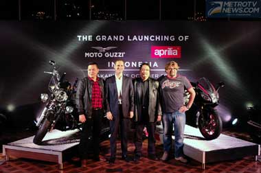 Ekonomi Masih <i>Galau</i>, Aprilia dan Moto Guzzi Optimis di Indonesia 